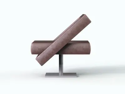 Leather Chair Free 3D model