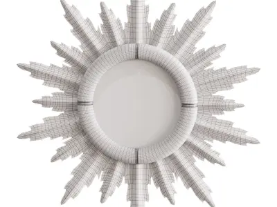 Wall mirror 633890 3D model