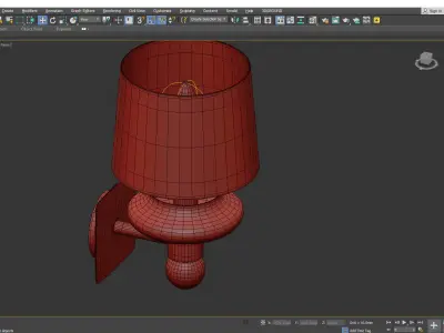 Saint Germain 7066 Wall Sconce Low-poly 3D model