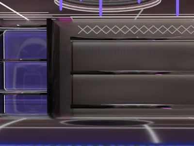 Street Market 3D model