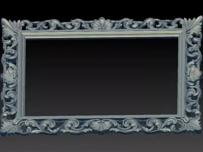 3D MIRROR FRAME  3D model