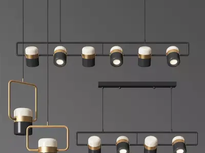 Lamptron Ling PL6 Light Set 3D model