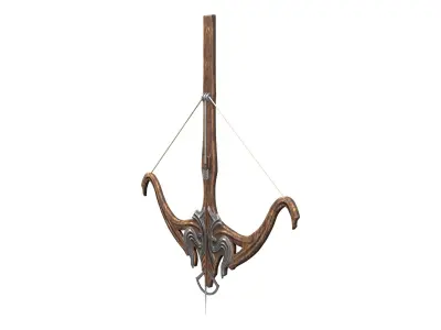 Dual Wield Cross Bow Low-poly 3D model