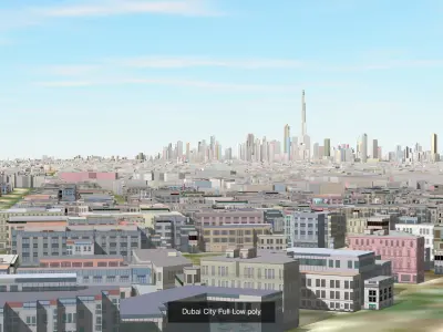 Famous Cities in the world 3D Model Pack