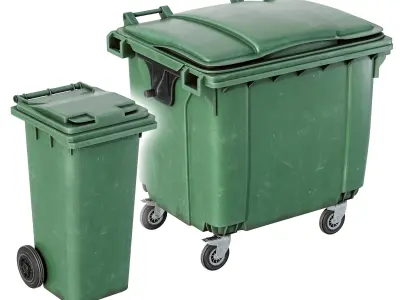 Dumpster Set 1 3D model