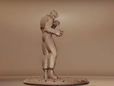 GUY - STREET FIGHTER - FINAL FIGHT 3D print model