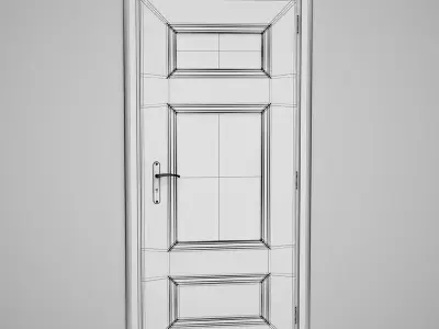 CGAxis Door 3D model
