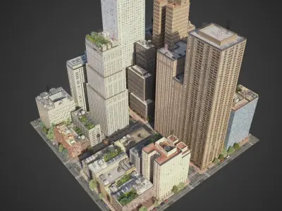 City District C13-A11 3D model