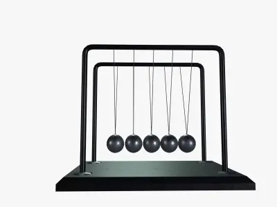 Newtons Cradle 3D model