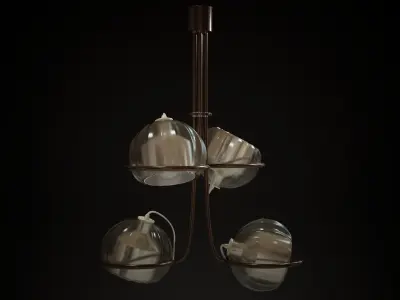 Vintage chandelier 3D model