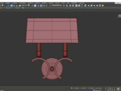 Mitzi Gwen Wall Sconce Low-poly 3D model