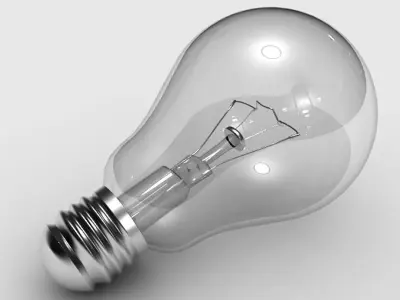 Electric bulb 3D model