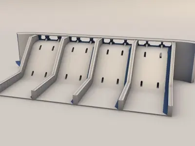 DAM for 3D print 3D print model