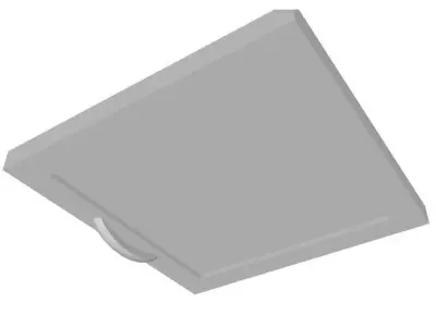 cabinet door Free 3D model