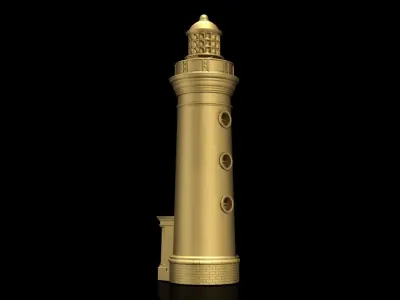 THE OBSERVATORY LIGHTHOUSE IN SULINA 3D print model