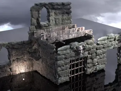 Heman Extended dungeon  3D model