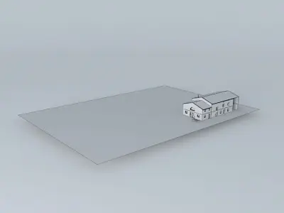 Renovation &amp; extention dwelling house Free 3D model