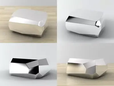 Rock tables 3D model