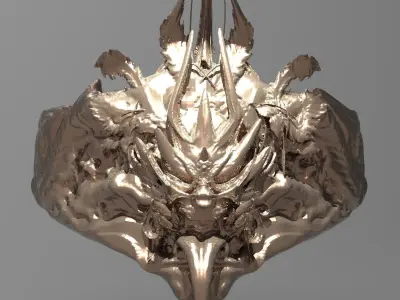 Dragon Emperor Belt 3D 3D model