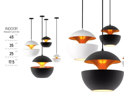 Indoor Pendant Light 3D model