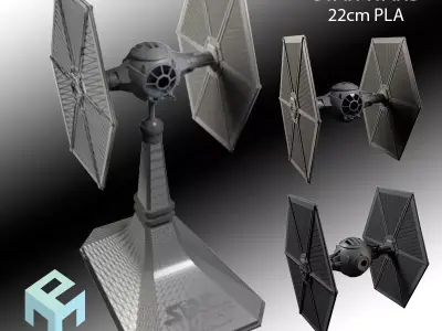 SW TIE Fighter 3D print model