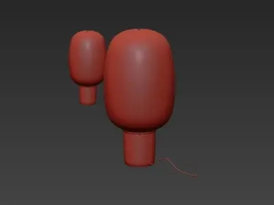 Yoko Table 3D model