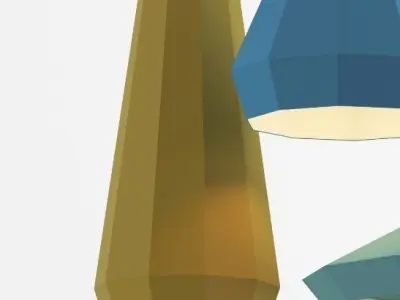 Hanging Lamps Adhil by Romatti  3D model