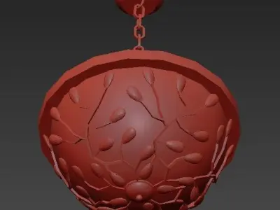 Adelia Semi Flush 3D model