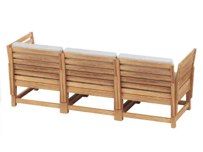 NAMMARO Modular 3-seater sofa IKEA 3D model