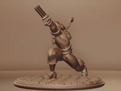 VEGA - STREET FIGHTER 3D print model