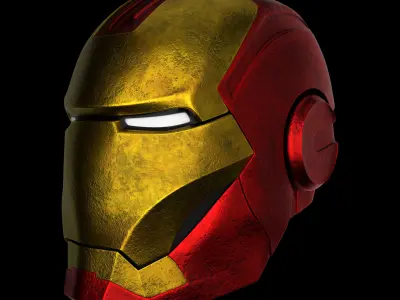 Iron Man Helmet 3D model