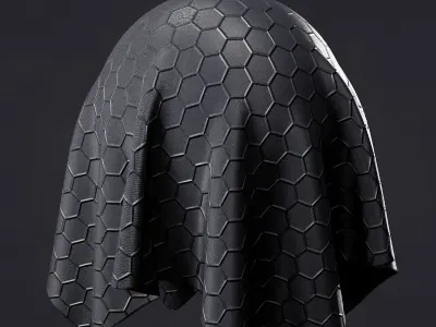 Procedural Sci Fi Cloth Shader Texture