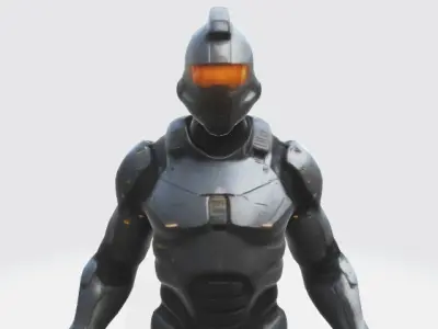 future soldier 3D model purchase