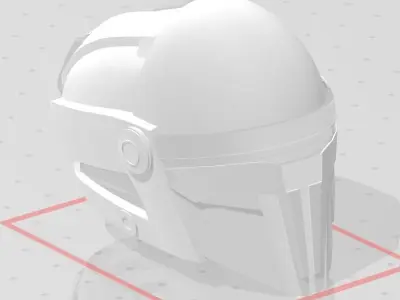 Darth Revan Helmet STL 3D model