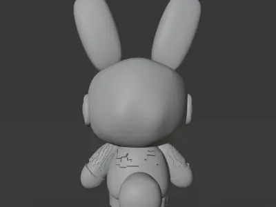 BunniVolt Scif fi Low-poly 3D model