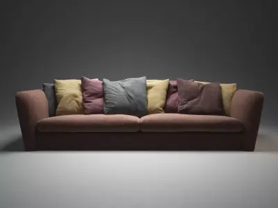 Atollo 3-Seater 3D model