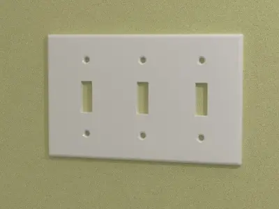 Light Switch Cover Plate Free 3D model