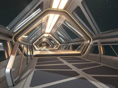 3D Showroom Level Kit Vol 7 Low-poly 3D model