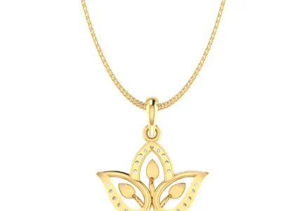 Ring Earrings Pendant Combo 3D print model