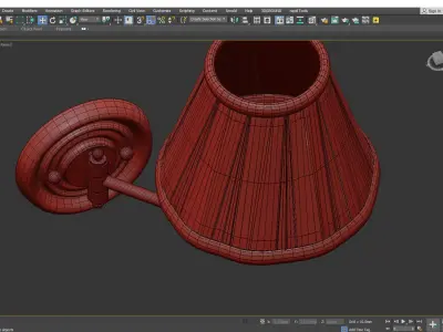 Mark D Sikes Classic No 1 Single Wall Sconce Low-poly 3D model