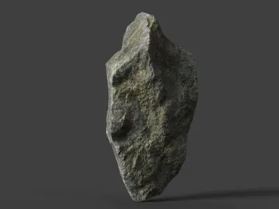 Rock 3-6 Low-poly 3D model