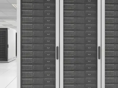 Server Room 3D model