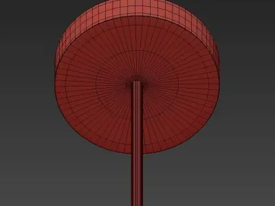 Sculptural Glass Globe 7 Light 3D model buy