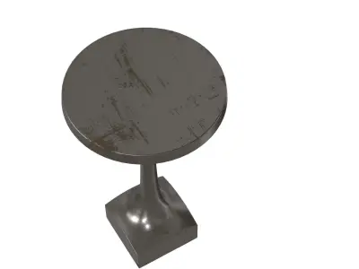 Bernhardt Interiors  Stroud Accent Table 3D model
