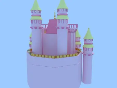 Castle 3d model 3D model