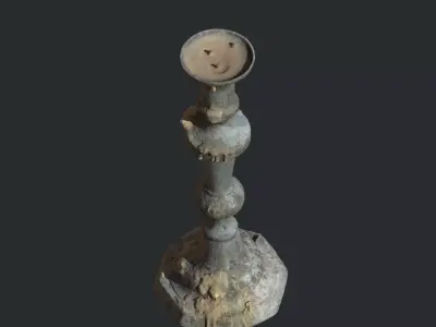 Candlestick1 Low-poly 3D model