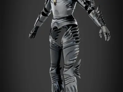 Berserk Griffith Armor for Cosplay 3D print model