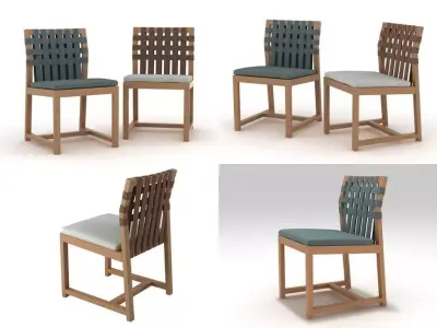 Network 149 chair 3D model