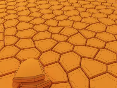 Title stone decoration 3D model