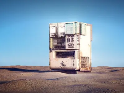 Vending machine 3D model